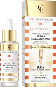 CHRISTIAN LAURENT Luminosité ,serum do twarzy, rozjaśniające,kompozycja-2