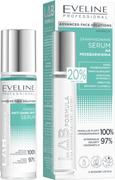 EVELINE COSMETICS Advanced Face Solutions LAB Formula,serum do twarzy na przebarwienia,kompozycja-2