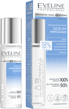 EVELINE COSMETICS Advanced Face Solutions LAB Formula,serum do twarzy, nawilżające,kompozycja-2