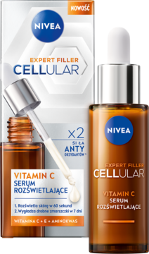 NIVEA Cellular Expert Filler,serum do twarzy rozświetlające, Witamina C,kompozycja-2