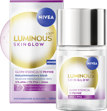 NIVEA Luminous 630 Skin Glow,esencja do twarzy, w płynie, mikrozłuszczająca,kompozycja-2