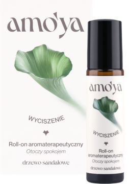 AMO'YA Wyciszenie ,roll-on aromaterapeutyczny, Drzewo sandałowe,kompozycja-2