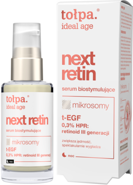 TOŁPA Ideal Age Next Retin,serum do twarzy, biostymulujące, na noc,kompozycja-2