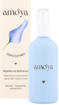 AMO'YA Odpoczynek ,mgiełka na dobranoc, Lawenda, Bergamotka, Pomarańcza,kompozycja-2