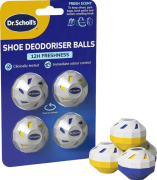 DR.SCHOLL'S ,kule dezodoryzujące do butów,kompozycja-2