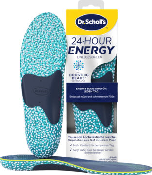 DR.SCHOLL'S 24·Hour Energy ,wkładki do butów, rozm. 35-40,kompozycja-2