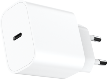 UTILITY PROJECT ,ładowarka, 1 port typu USB-C, biała, 20w,kompozycja-2