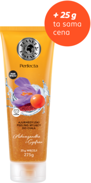 PERFECTA Planet Essence ,peeling do ciała, z Ashwagandą,kompozycja-2