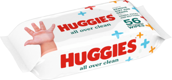HUGGIES All Over Clean ,chusteczki nawilżane,kompozycja-2