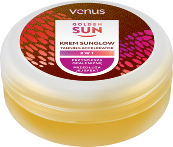 VENUS Golden Sun ,krem do ciała przyspieszający opaleniznę,kompozycja-2