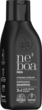 NEBOA Men Strong Stream,szampon do włosów dla mężczyzn, energetyzujący, 3w1,kompozycja-2