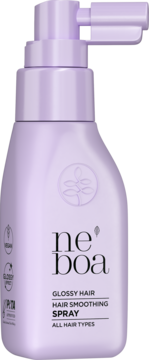 NEBOA Glossy Hair ,spray do włosów, wygładzający,kompozycja-2