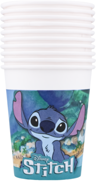ALOUETTE ,kubeczki papierowe, Stitch, poj. 200 ml,kompozycja-2