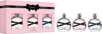 SO...? MISS SO...? ,zestaw dla kobiet,  3 x woda perfumowana (Starlet + Love Potion + Secret Crush),kompozycja-2