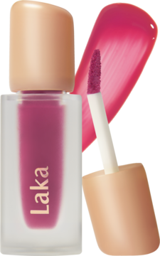 LAKA Fruity Glam ,pomadka do ust, błyszcząca, nr 106 Juicy,kompozycja-2