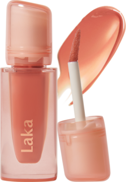 LAKA Jelling Nude ,błyszczyk do ust, nr 304 Ginger Ring,kompozycja-2