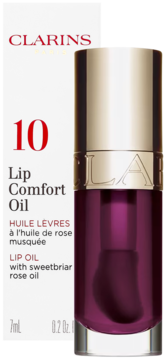 CLARINS Lip Comfort ,olejek do ust, nr 10 Plum,kompozycja-2