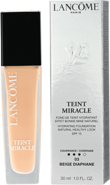 LANCÔME Teint Miracle ,podkład do twarzy, SPF 15, nr 03 Beige Diaphane,kompozycja-2