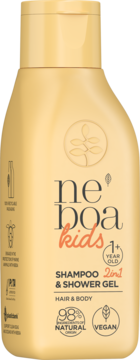 NEBOA Kids ,szampon i żel pod prysznic, 2w1, 1+,kompozycja-2