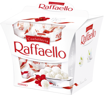 FERRERO RAFFAELLO ,wafelki z kokosem i migdałem,kompozycja-2