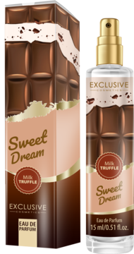 EXCLUSIVE COSMETICS Sweet Dream Milk Truffle,woda perfumowana dla kobiet,kompozycja-2