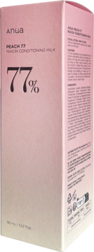ANUA Peach 77%,mleczko do twarzy, z niacynamidem,kompozycja-2