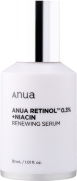 ANUA Retinol 0.3% + Niacin ,serum do twarzy, wygładzająco-rozjaśniające,kompozycja-2