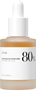 ANUA Heartleaf 80%,ampułka do twarzy, kojąca,kompozycja-2