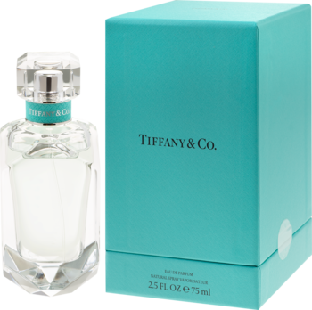 Tiffany & Co. damska woda perfumowana 75ml o zapachu cytrusowo-kwiatowym. Flakon i turkusowe pudełko.