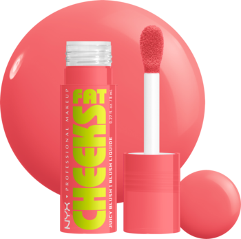 NYX PROFESSIONAL MAKEUP Fat Cheeks ,róż do policzków, w płynie, nr 02 Fig Fizz,kompozycja-2