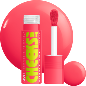 NYX PROFESSIONAL MAKEUP Fat Cheeks ,róż do policzków, w płynie, nr 06 Bouncin' Berry,kompozycja-2