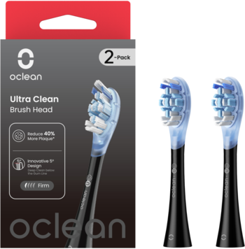 OCLEAN Ultra Clean ,wymienne końcówki do szczoteczki sonicznej, Czarne,kompozycja-2