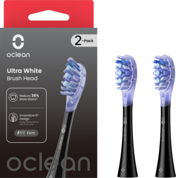 OCLEAN Ultra White ,wymienne końcówki do szczoteczki sonicznej, Czarne,kompozycja-2