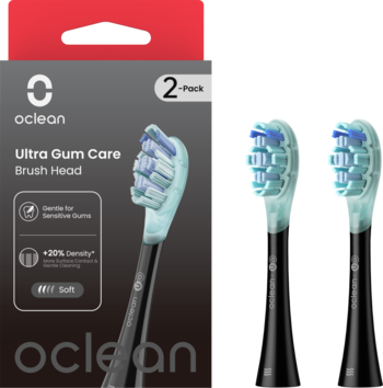 OCLEAN Ultra Gum Care ,wymienne końcówki do szczoteczki sonicznej, Czarne,kompozycja-2