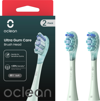 OCLEAN Ultra Gum Care ,wymienne końcówki do szczoteczki sonicznej, Miętowe,kompozycja-2