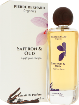 PIERRE BERNARD ORGANICS Saffron & Oud ,ekstrakt perfum unisex,kompozycja-2