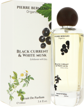PIERRE BERNARD ORGANICS Black Currant & White Musk ,ekstrakt perfum unisex,kompozycja-2