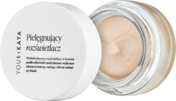 YOUR KAYA ,rozświetlacz do twarzy, pielęgnujący, Honey Glow,kompozycja-2