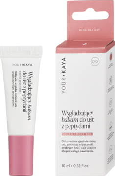 YOUR KAYA ,balsam do ust, z peptydami, wygładzający, Smoky Rose,kompozycja-2