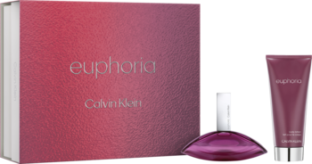 CALVIN KLEIN Euphoria ,zestaw dla kobiet, woda perfumowana 50 ml + balsam do ciała 100 ml,przód