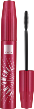 AVON Fan-Omenal ,tusz do rzęs, pogrubiająco-rozdzielający, Blackest Black,kompozycja-2