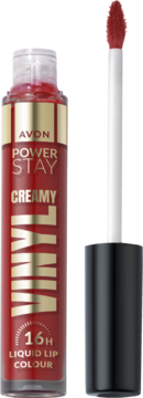 AVON Power Stay ,pomadka do ust, winylowa, 16h, Red Hot,kompozycja-2