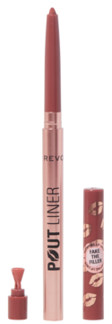 REVOLUTION Pout Bomb ,konturówka do ust, Doll Cool Nude,kompozycja-2