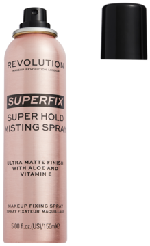 REVOLUTION Superfix ,spray utrwalający makijaż, matujący,kompozycja-2