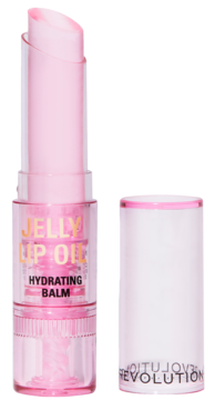 REVOLUTION Jelly ,olejek do ust w sztyfcie, żelowy, Candy Ice Pink,kompozycja-2