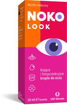 NOKO Look ,krople do oczu, kojące, wyrób medyczny,kompozycja-2