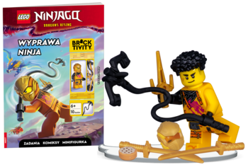 AMEET LEGO Ninjago,zadania, komiksy, minifigurka, Wyprawa Ninja,kompozycja-2