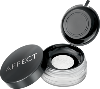 AFFECT Ideal Blur ,puder do twarzy, sypki, transparentny,kompozycja-2