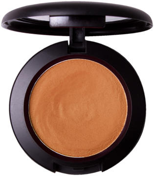 J.Cat Beauty Blush Mallow Soft Blusher w odcieniu Angel Kisses, pomarańczowo-brzoskwiniowy kremowo-pudrowy róż, widok z góry.