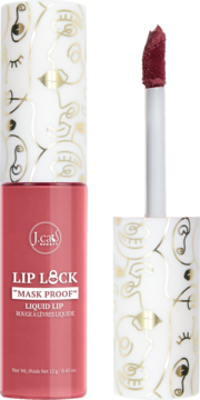 J.CAT BEAUTY Lip Lock Mask Proof,pomadka do ust, w płynie, matowa, nr 108 Blessed,kompozycja-2
